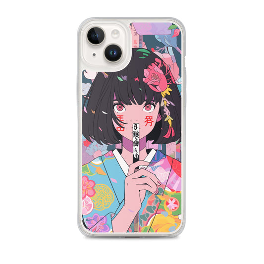 Clear Case for iPhone® / Miracle Tokyo / Japanese Anime Style